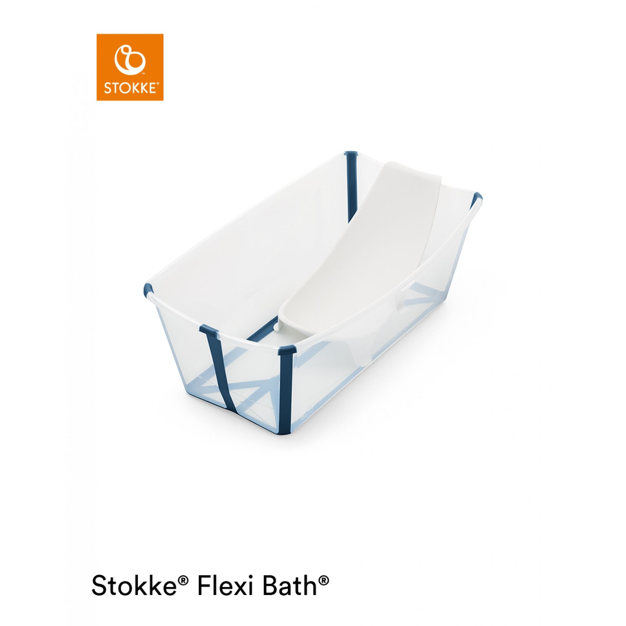 Baignoire Flexi Bath Transat Support De Baignoire Bleu Made In Bebe