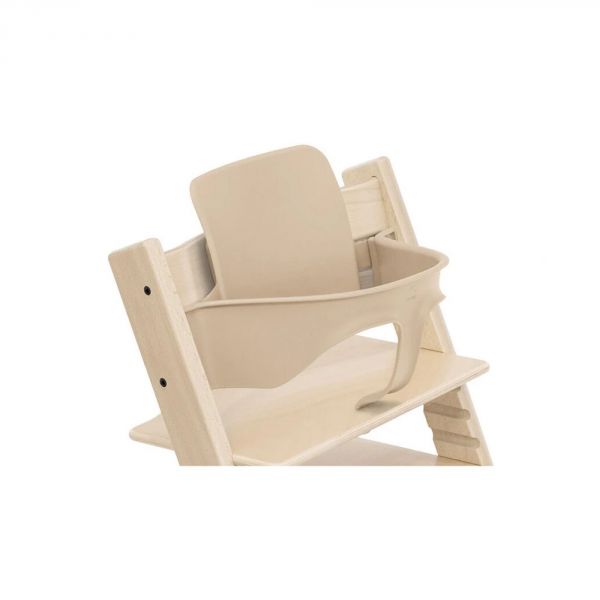 Pack chaise haute Tripp Trapp chêne + baby set + tablette Naturel