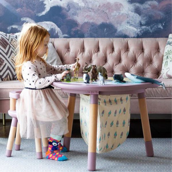 Chaise enfant MuTable Mauve