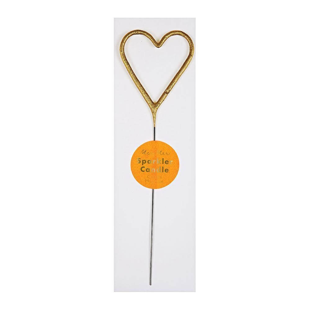 Meri Meri Bougie D Anniversaire Magique Coeur Made In Bebe
