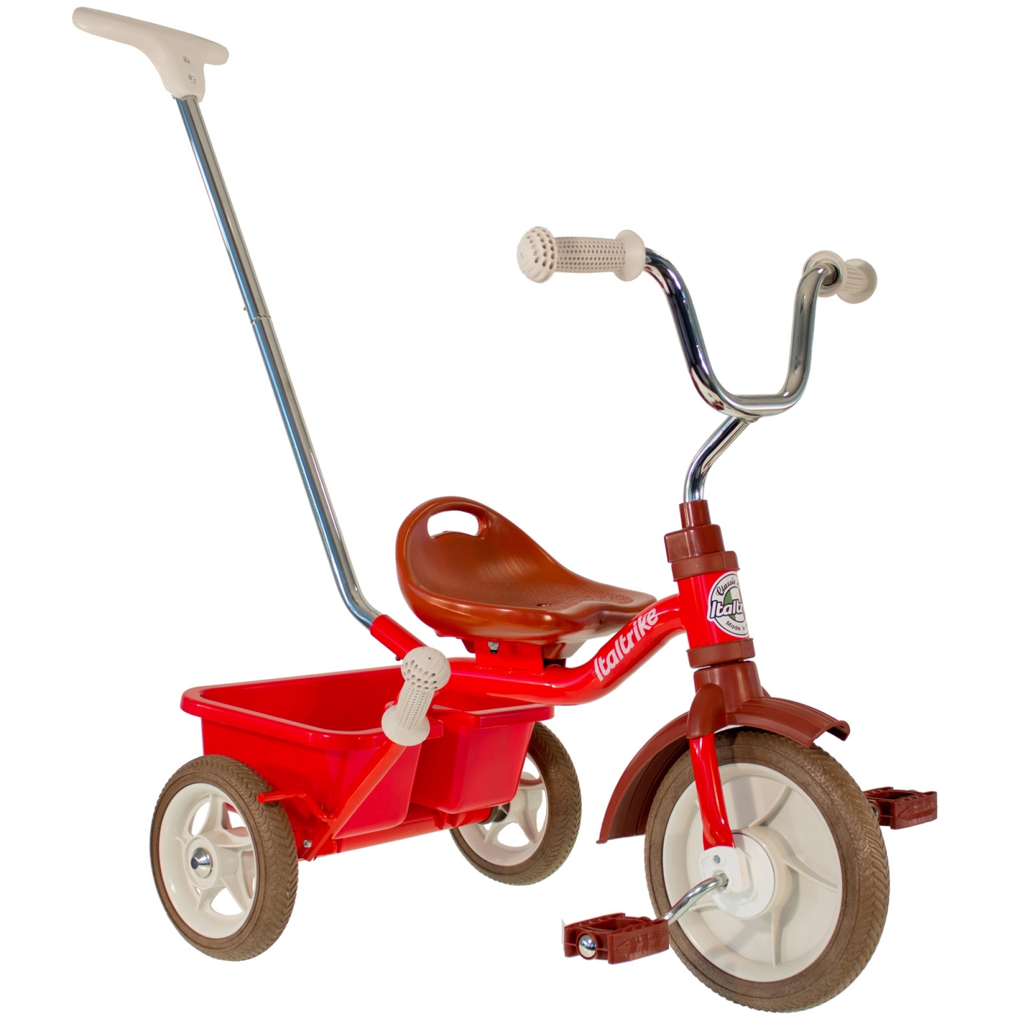 Tricycle enfant Passenger 2/5 ans rouge - Made in Bébé