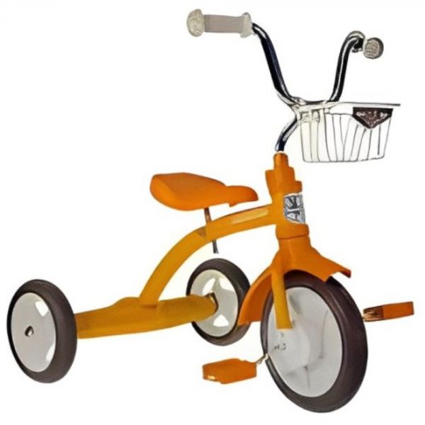 Tricycle enfant 2/5 ans Super Lucy orange