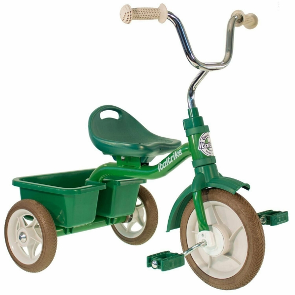 Tricycle vert 10 transporter 2/5 ans