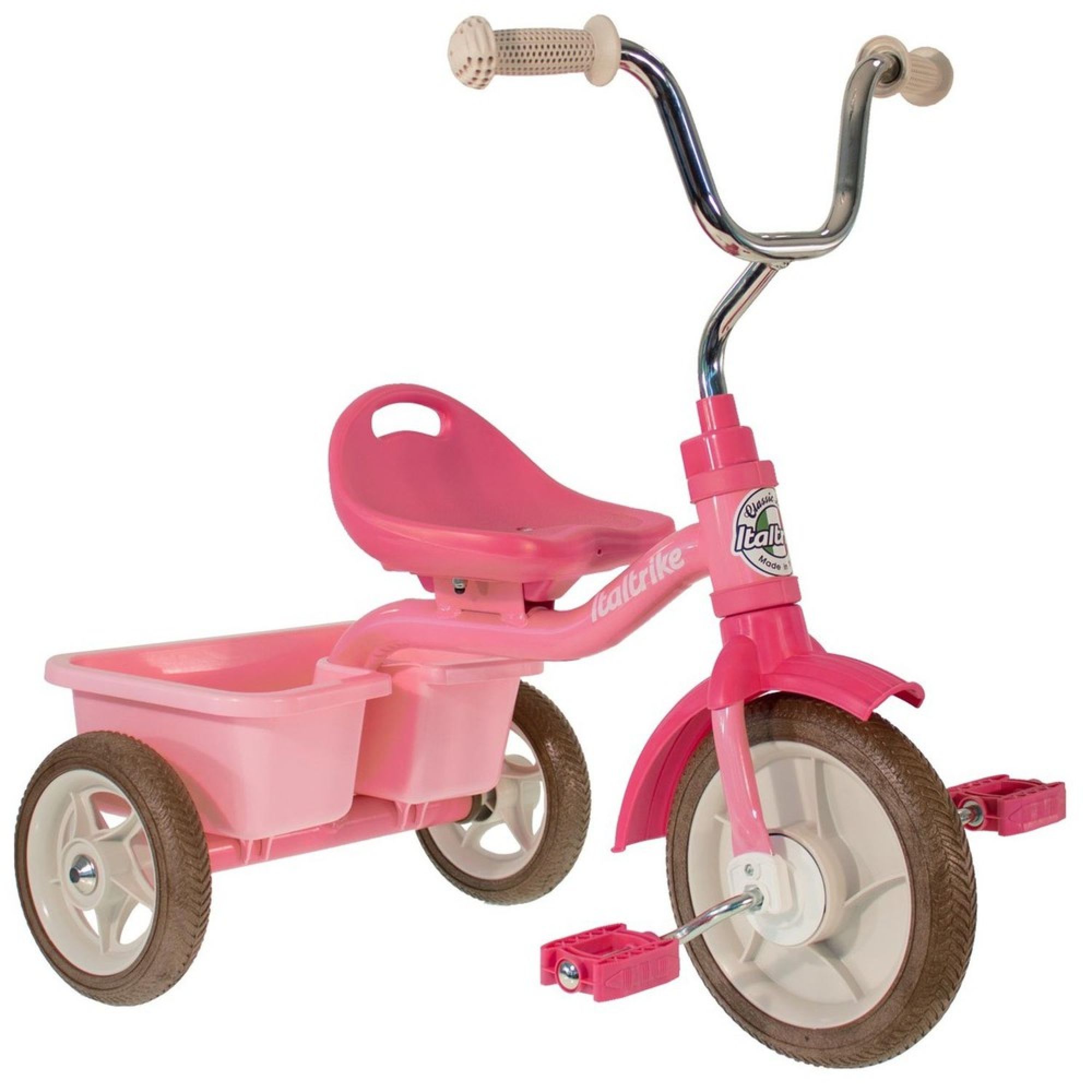 Italtrike Tricycle Rose 10 Transporter 2 5 Ans Made In Bebe Italtrike Tricycle Rose 10 Transporter 2 5 Ans Made In Bebe