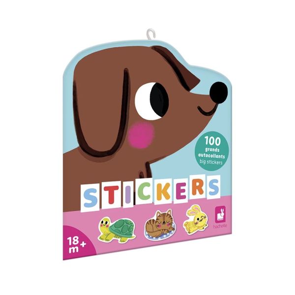 100 gommettes stickers Animaux de compagnie