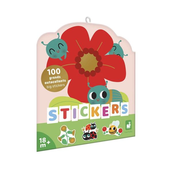 100 gommettes stickers Petites bêtes