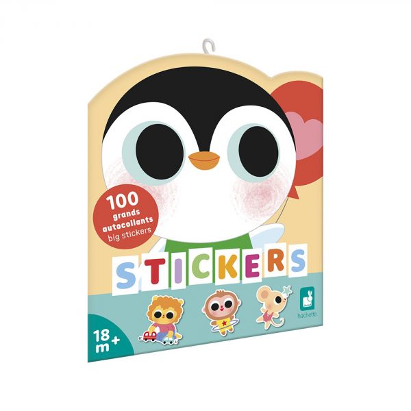 100 gommettes stickers bébé animaux
