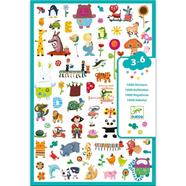 Stickers 1000 stickers pour les petits