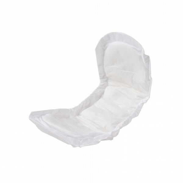 Lot de 10 Protège-slips biologiques grossesse & post-grossesse - Blanc