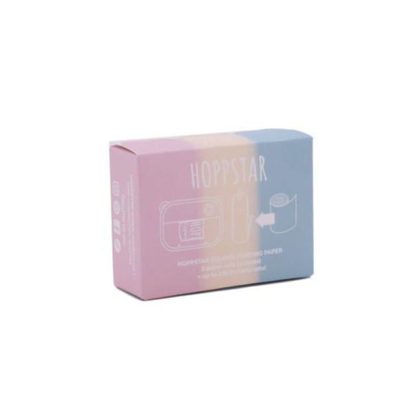 Pack de 3 rouleaux de papier thermique couleur