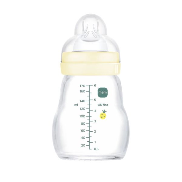 Biberon verre 170 ml Lin