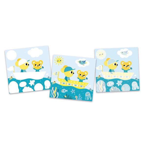 Coffret créatif pour enfant Feutrine et feutre magique Les couleurs