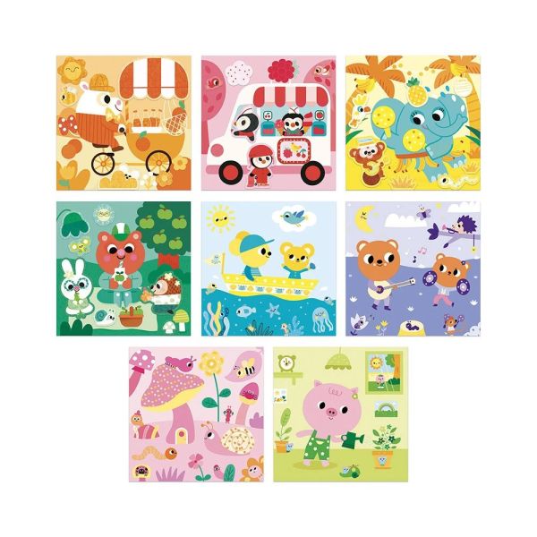 Coffret créatif pour enfant Feutrine et feutre magique Les couleurs