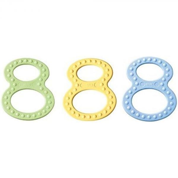 Lot de 2 anneaux de dentition Nuk