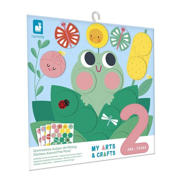 Coffret de 72 gommettes et décors Autour de l'étang
