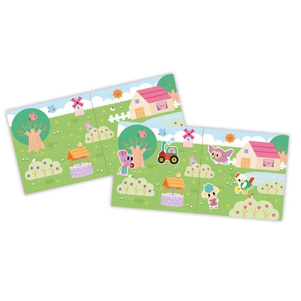 Pochette de stickers gommettes repositionnables Nature
