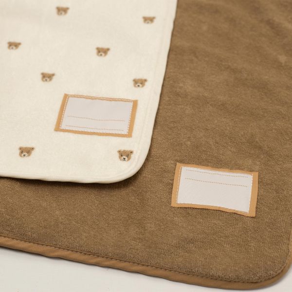Lot de 2 bavoirs maternelle Ours