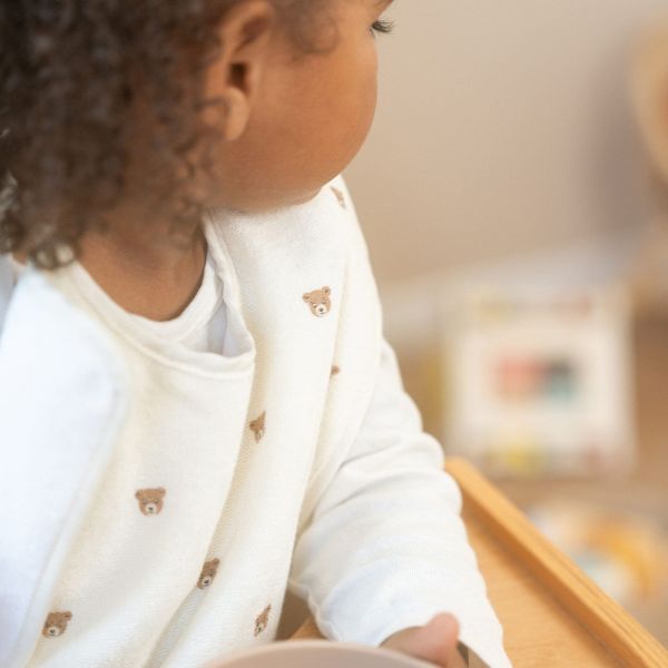 Lot de 2 bavoirs maternelle Ours