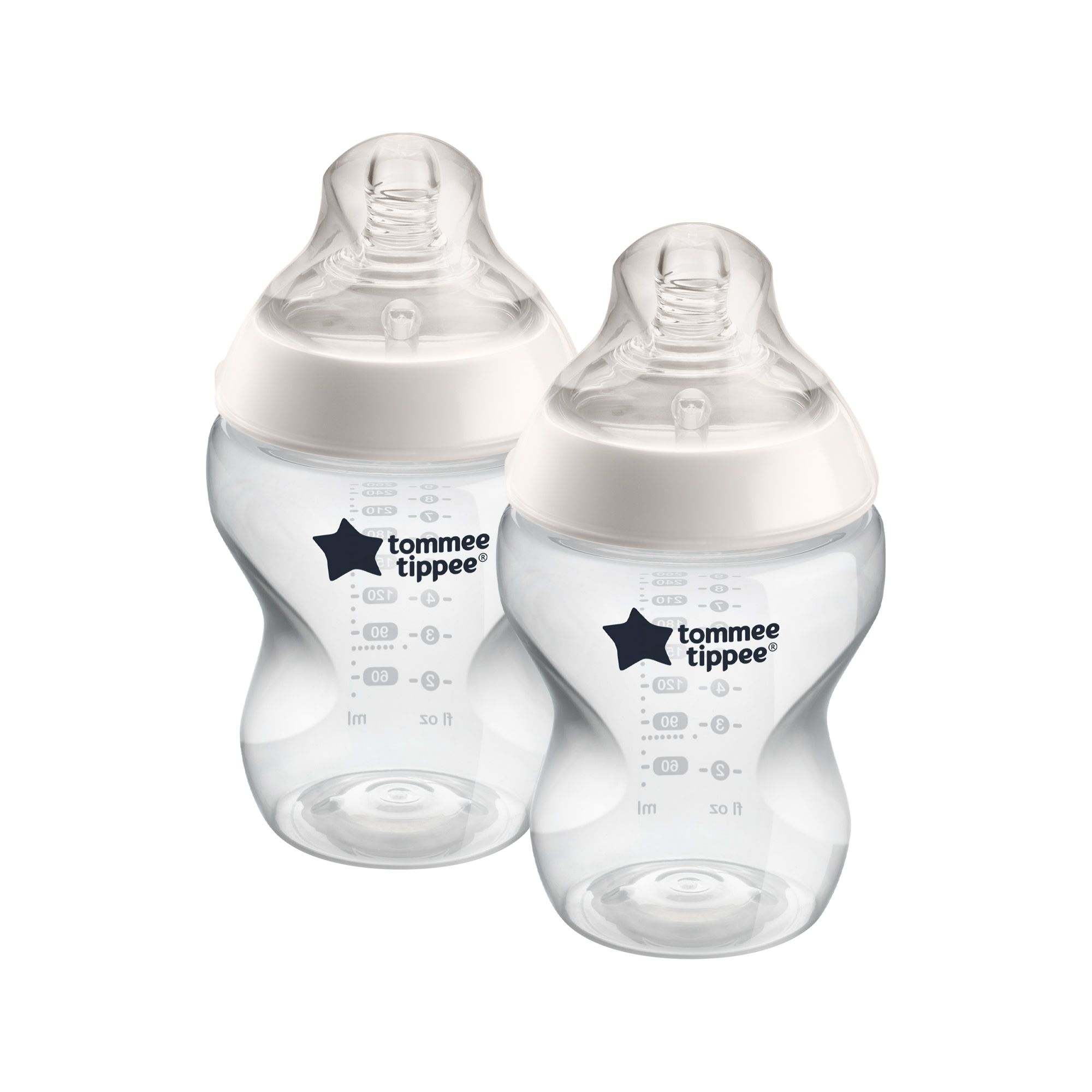 Lot de 2 biberons Closer to Nature 260ml Made in Bébé