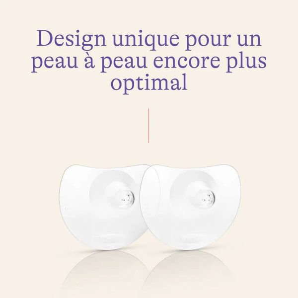 Lot de 2 bouts de sein contact T1 20mm
