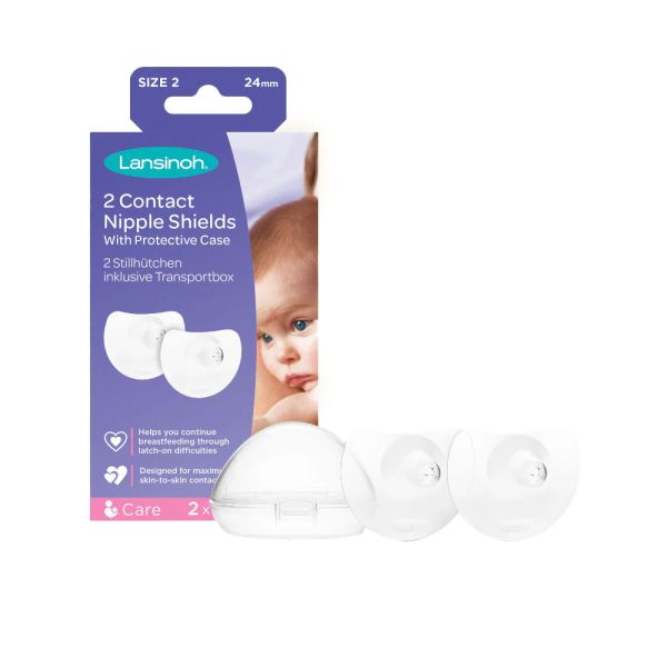 Lot de 2 bouts de sein contact T2 24mm