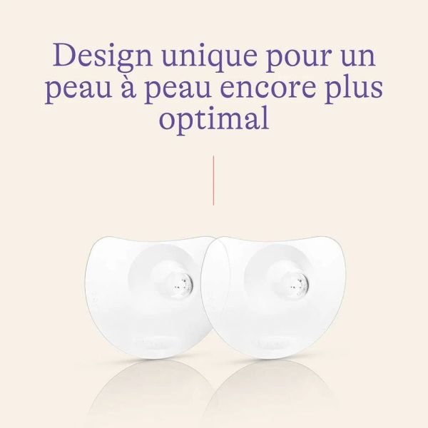 Lot de 2 bouts de sein contact T2 24mm
