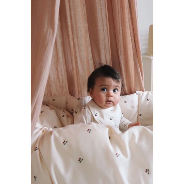 Lot de 2 bavoirs bébé Cherry