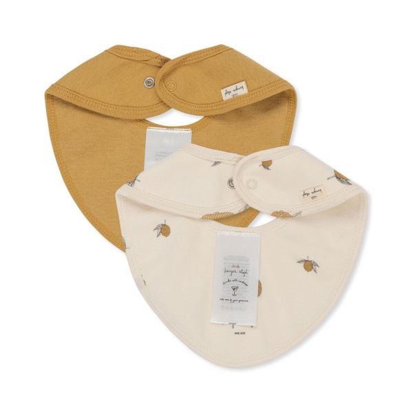 Lot de 2 bavoirs bébé Lemon