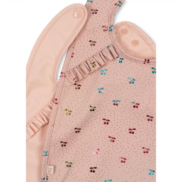 Lot de 2 bavoirs bébé Fairy Cherry/Cameo Rose 6-12 mois