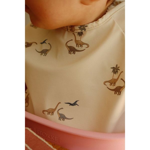 Lot de 2 bavoirs à manches longues - Kubi / Rain Forest