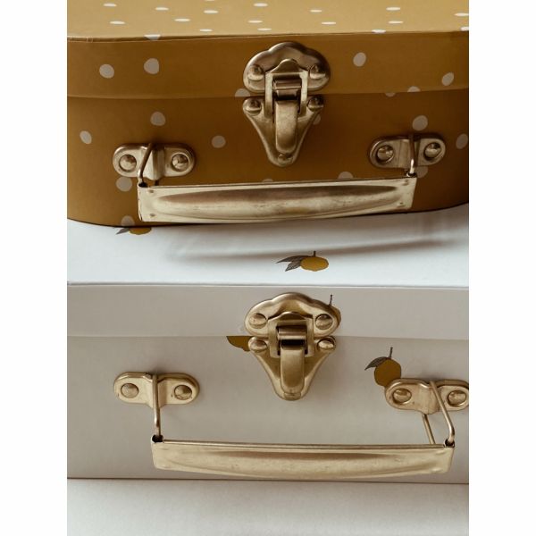 Lot de 2 valisettes - Lemon/Dot