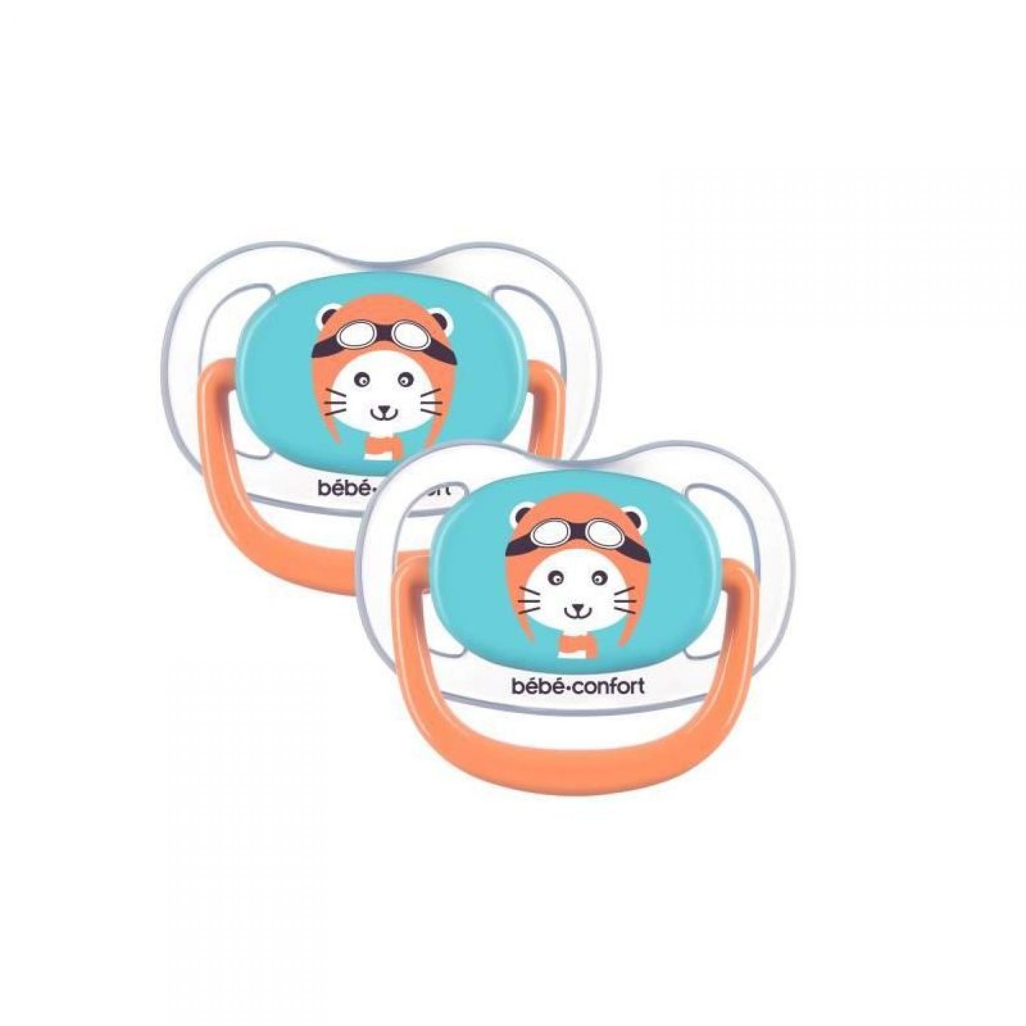 Bebe Confort Lot De 2 Sucettes Physiologiques Air Confort 18 36 Mois The Traveller Bleu Et Orange Made In Bebe Bebe Confort Lot De 2 Sucettes Physiologiques Air Confort 18 36 Mois The Traveller Bleu Et Orange Made In Bebe