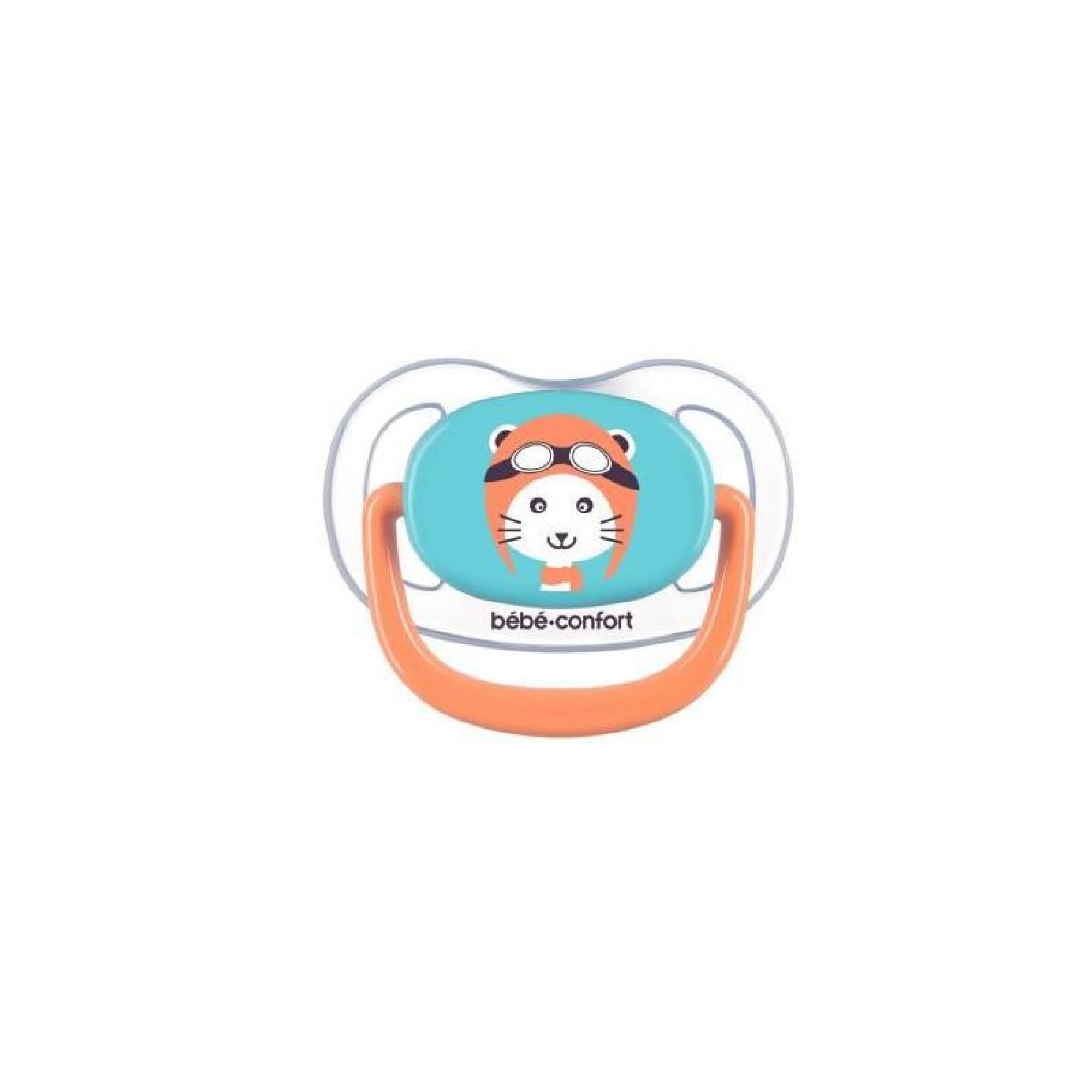 Bebe Confort Lot De 2 Sucettes Physiologiques Air Confort 18 36 Mois The Traveller Bleu Et Orange Made In Bebe