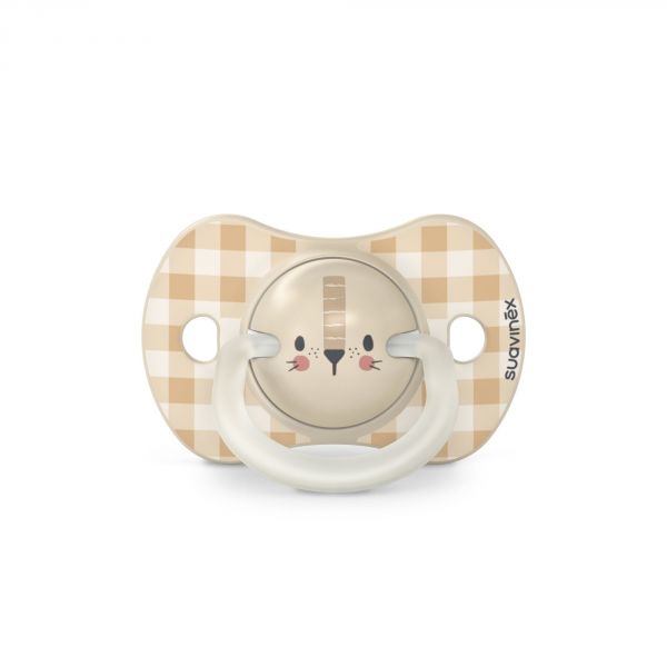 Lot de 2 sucettes symétrique SX pro 6 -18 mois Night&day lion
