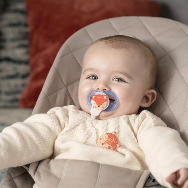 Lot de 2 sucettes Soft Touch Friends 6-18 mois (aléatoire)