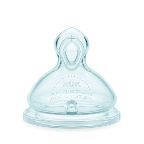 Lot de 2 tétines First Choice+ silicone 6m+ perçage XL
