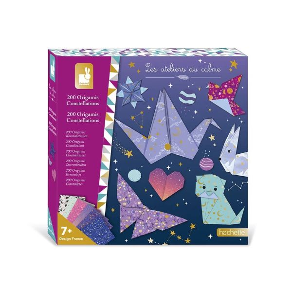 Kit créatif 200 origamis Constellations