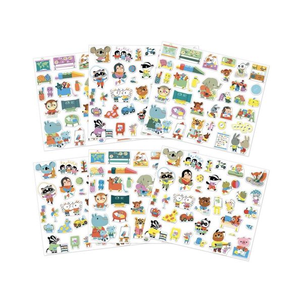 200 gommettes stickers Maternelle