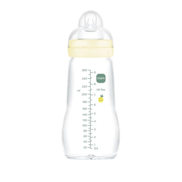 Biberon verre 260 ml Lin