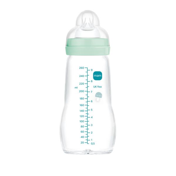 Biberon verre 260 ml Aqua