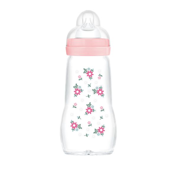 Biberon verre 260 ml Blush