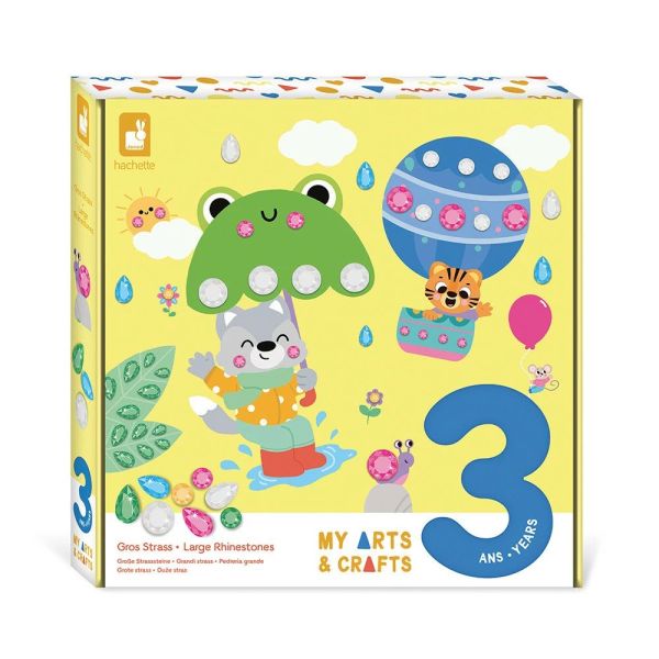 Coffret créatif pour enfant Gros strass