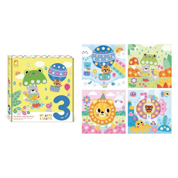 Coffret créatif pour enfant Gros strass