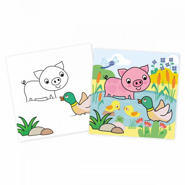 Coffret créatif multi activités pour enfant 3 ans