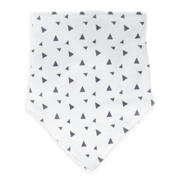Lot de 3 bavoirs en coton Elephant gris