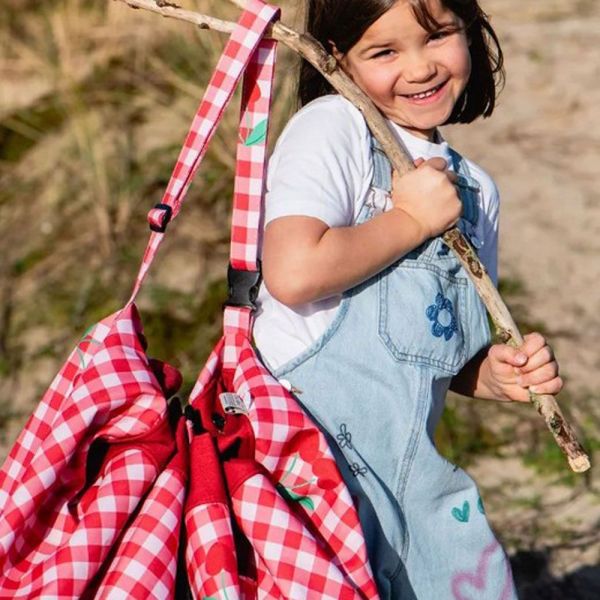 Tapis de jeu outdoor et sac à jouets Pic Nic Ø 140 cm