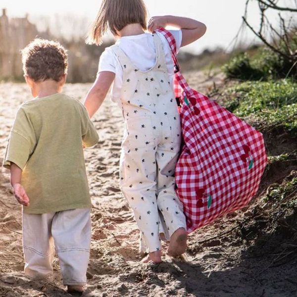 Tapis de jeu outdoor et sac à jouets Pic Nic Ø 140 cm