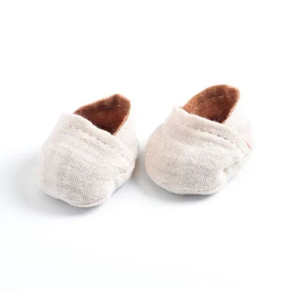 Lot de 3 paires de chaussons pour poupée Poméa