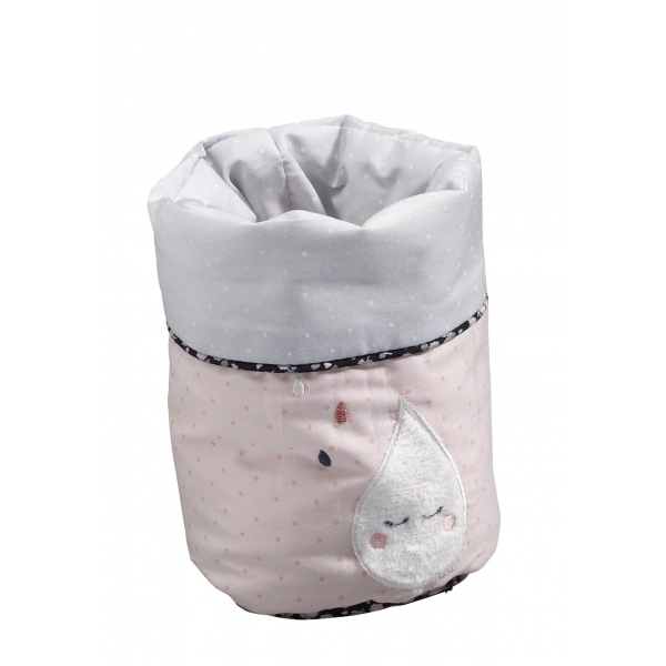 Lot de 3 paniers de rangement Miss Fleur de Lune