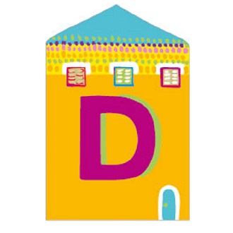 Lettre D maison